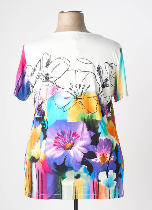 T-shirt violet GUY DUBOUIS femme