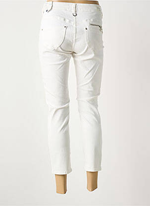 Jeans coupe slim taille basse taille basse blanc FREEMAN T.PORTER femme