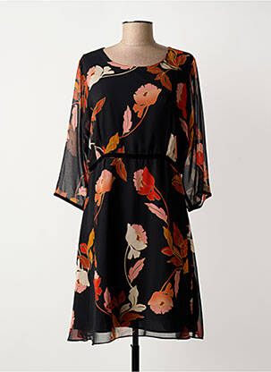 Robe mi-longue noir MOLLY BRACKEN femme