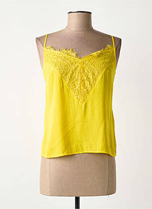Top jaune MORGAN femme