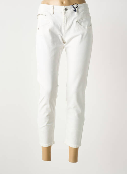 Jeans coupe slim blanc FREEMAN T.PORTER femme