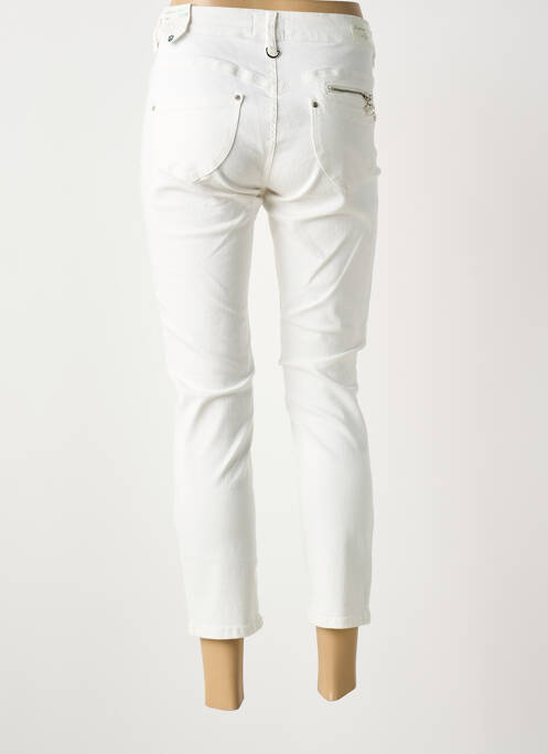 Jeans coupe slim blanc FREEMAN T.PORTER femme