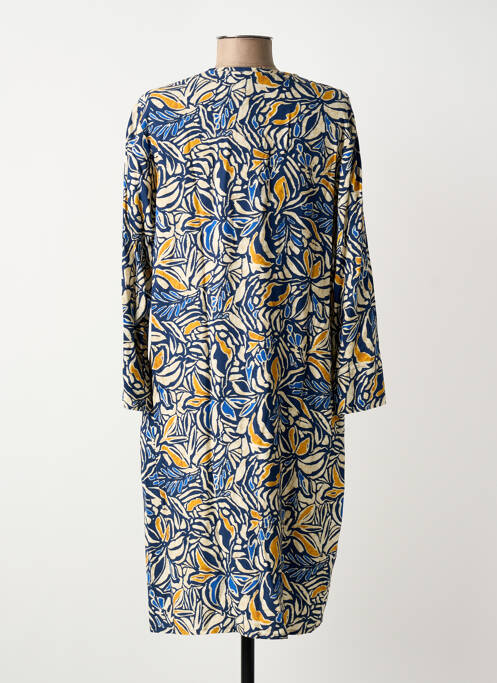 Robe mi-longue bleu LE PETIT BAIGNEUR femme