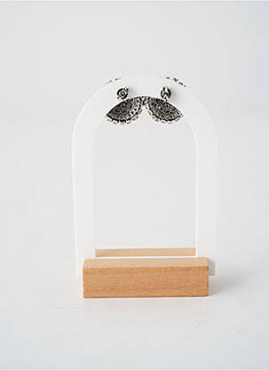 Boucles d’oreilles ornement oxyde de zirconium argent KONPLOTT femme