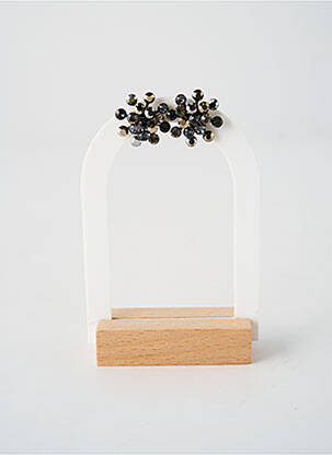 Boucles d’oreilles ornement oxyde de zirconium argent KONPLOTT femme