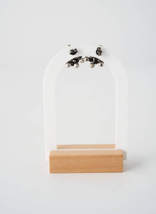 Boucles d’oreilles ornement oxyde de zirconium argent KONPLOTT femme