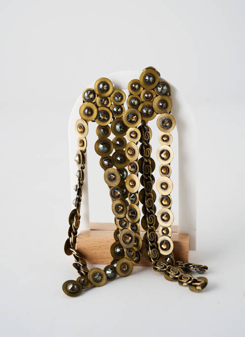 Boucles d’oreilles ornement oxyde de zirconium or KONPLOTT femme