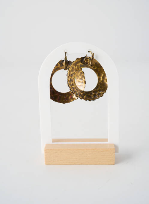 Boucles d’oreilles ornement oxyde de zirconium rose KONPLOTT femme