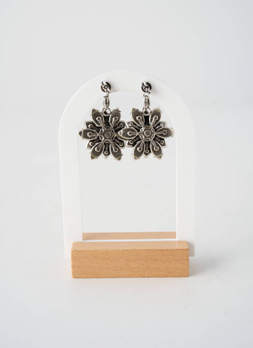 Boucles d’oreilles ornement oxyde de zirconium vert KONPLOTT femme