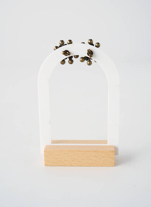 Boucles d’oreilles ornement oxyde de zirconium violet KONPLOTT femme