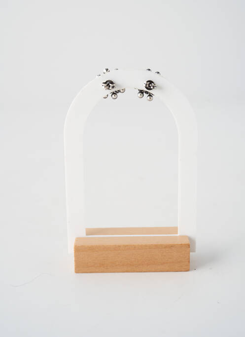 Boucles d’oreilles ornement oxyde de zirconium violet KONPLOTT femme