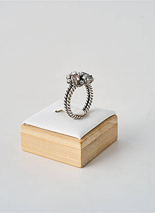 Bague matériaux métal argent KONPLOTT femme