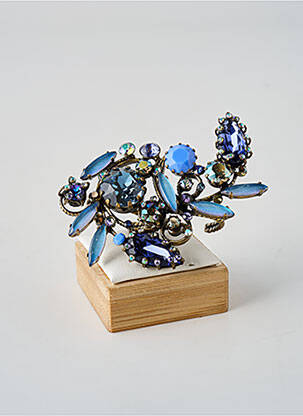 Bague matériaux métal bleu KONPLOTT femme