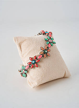 Bracelet fermeture fermoir clips vert KONPLOTT femme