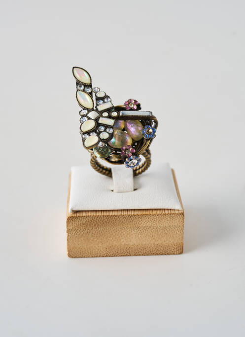 Bague ornement oxyde de zirconium blanc KONPLOTT femme