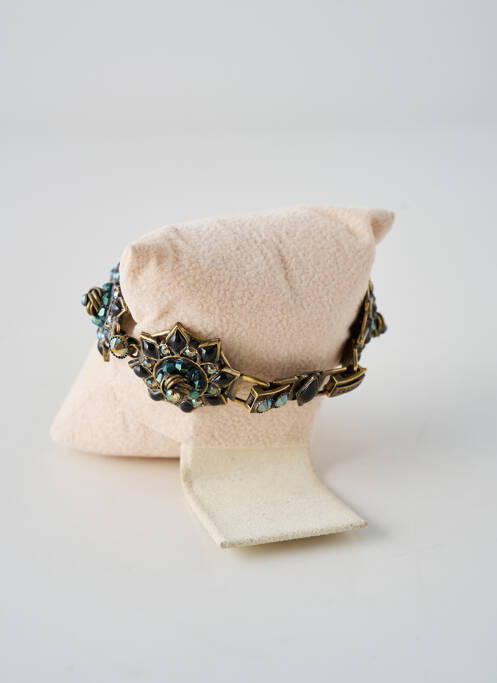 Bracelet fermeture fermoir clips noir KONPLOTT femme