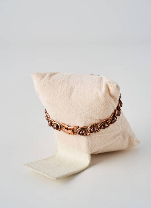 Bracelet fermeture fermoir clips rose KONPLOTT femme