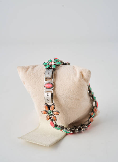 Bracelet fermeture fermoir clips vert KONPLOTT femme