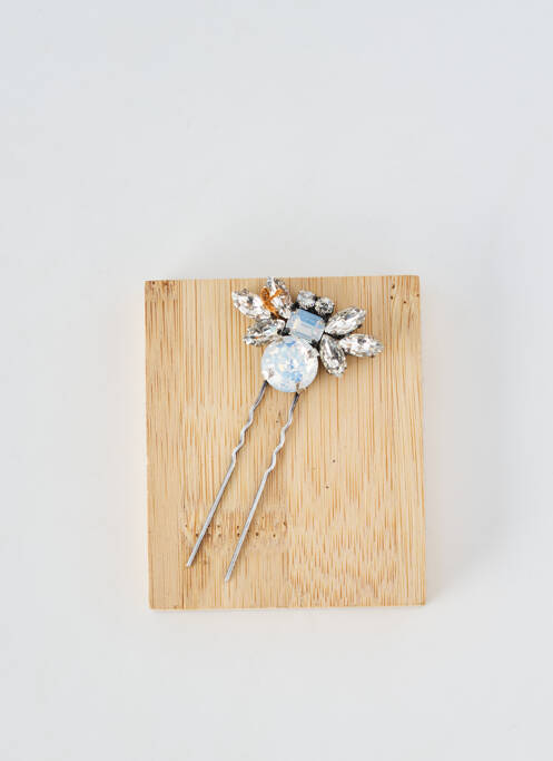 Accessoire pour cheveux barrette argent KONPLOTT femme