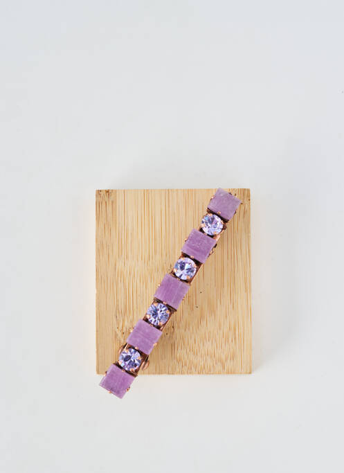 Accessoire pour cheveux barrette violet KONPLOTT femme