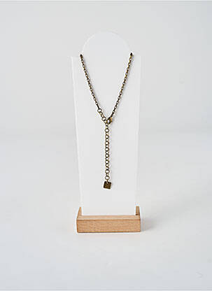 Collier ornement oxyde de zirconium rose KONPLOTT femme