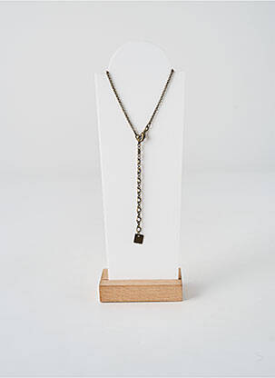Collier ornement oxyde de zirconium rose KONPLOTT femme