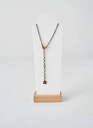 Collier ornement oxyde de zirconium rose KONPLOTT femme