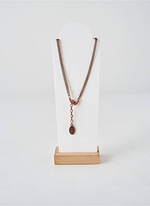 Collier ornement oxyde de zirconium rose KONPLOTT femme