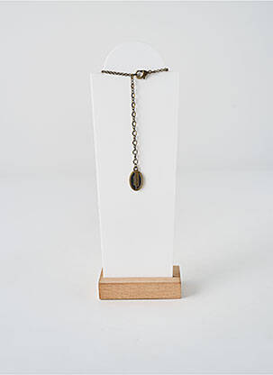 Collier ornement oxyde de zirconium or KONPLOTT femme