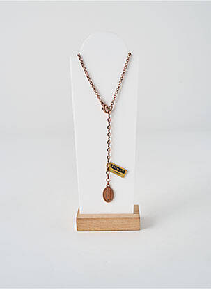 Collier ornement oxyde de zirconium rose KONPLOTT femme