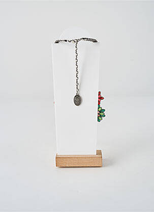 Collier ornement oxyde de zirconium vert KONPLOTT femme