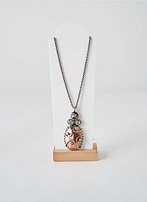 Collier ornement oxyde de zirconium argent KONPLOTT femme