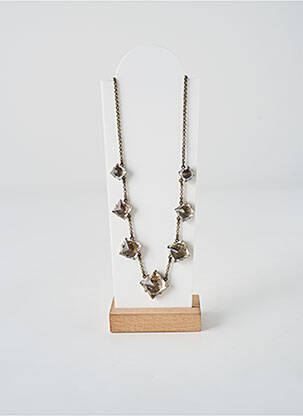 Collier ornement oxyde de zirconium or KONPLOTT femme