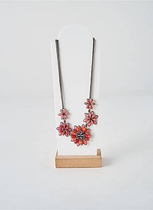 Collier ornement oxyde de zirconium rose KONPLOTT femme