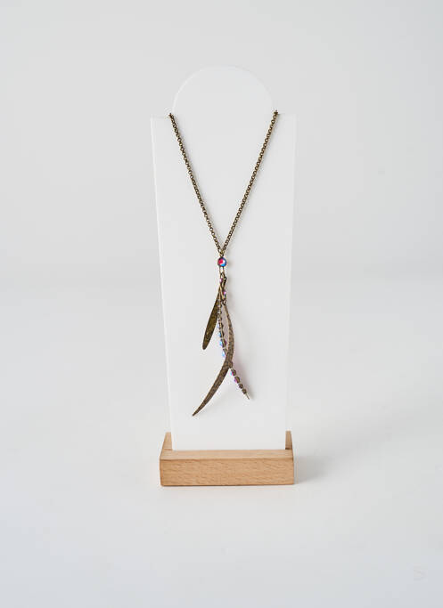 Collier ornement oxyde de zirconium rose KONPLOTT femme