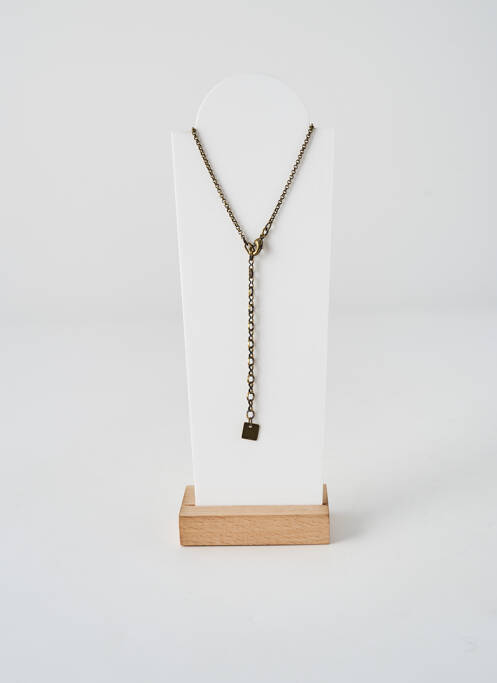 Collier ornement oxyde de zirconium rose KONPLOTT femme