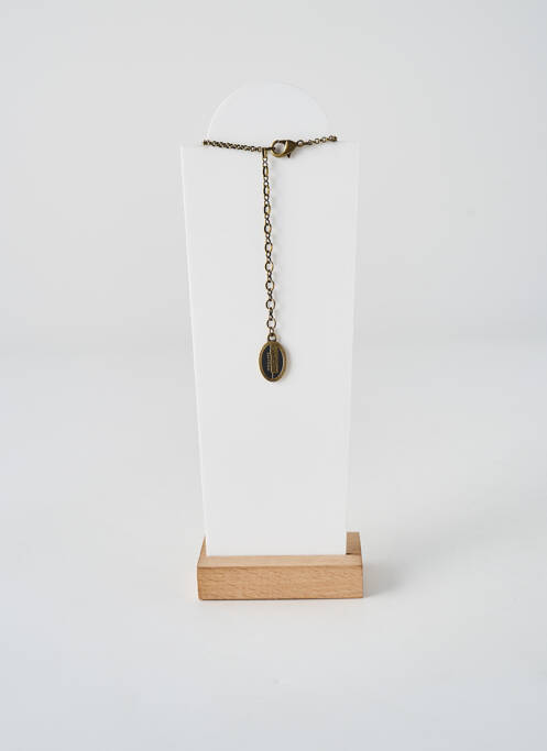 Collier ornement oxyde de zirconium or KONPLOTT femme