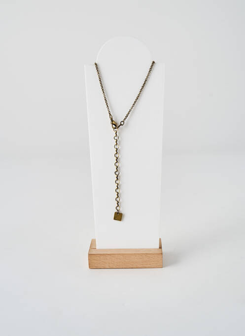 Collier ornement oxyde de zirconium rose KONPLOTT femme