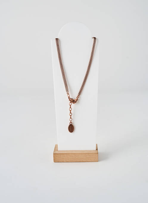 Collier ornement oxyde de zirconium rose KONPLOTT femme