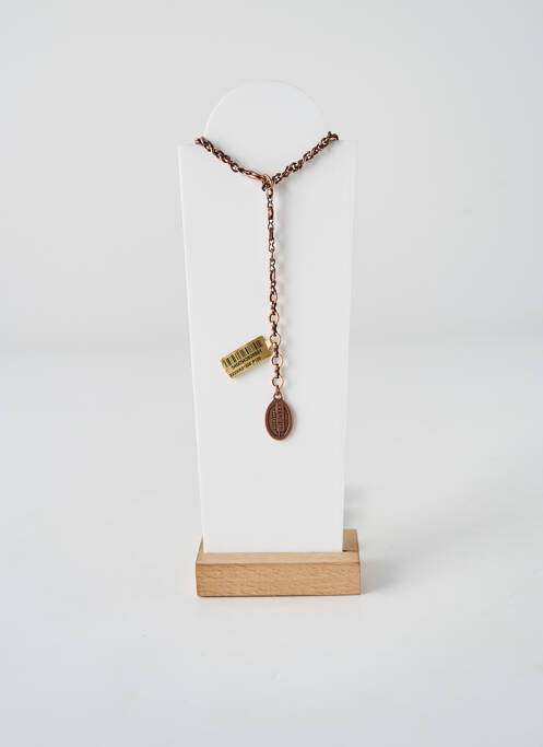 Collier ornement oxyde de zirconium rose KONPLOTT femme