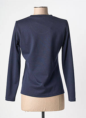 Top stretch manches longues bleu MERI & ESCA femme