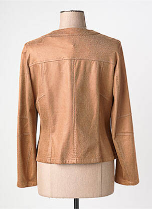Veste chic fermeture boutonnée sur le devant marron MERI & ESCA femme