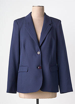 Blazer poches bleu GUY DUBOUIS femme