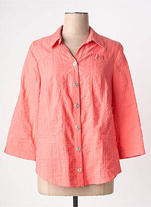 Veste casual poches orange FRANCE RIVOIRE femme