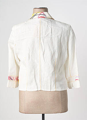 Blazer fermeture boutonnée sur le devant beige IMPULSION femme