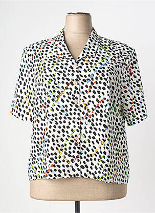 Chemisier noir FRANCE RIVOIRE femme