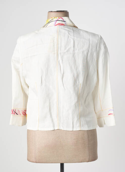 Blazer fermeture boutonnée sur le devant beige IMPULSION femme