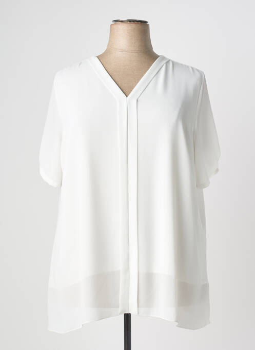 Top blanc COULEURS DU TEMPS femme