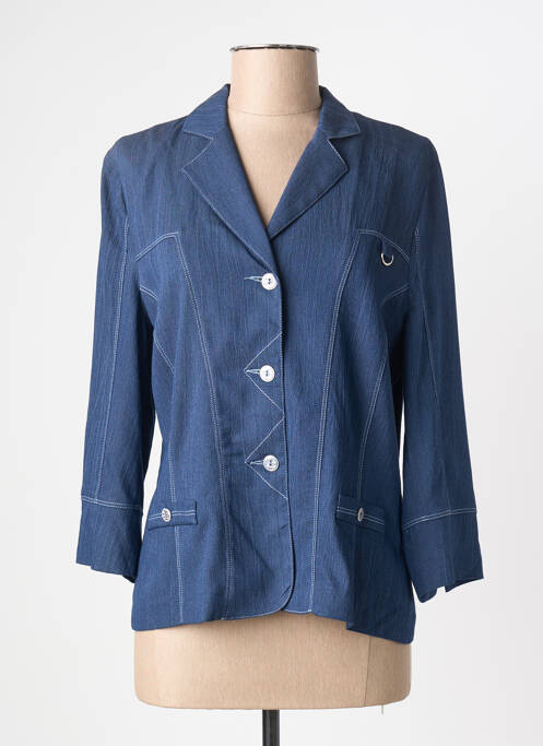 Veste casual bleu GUY DUBOUIS femme
