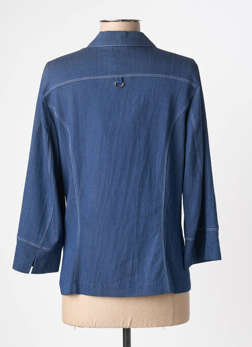 Veste casual bleu GUY DUBOUIS femme